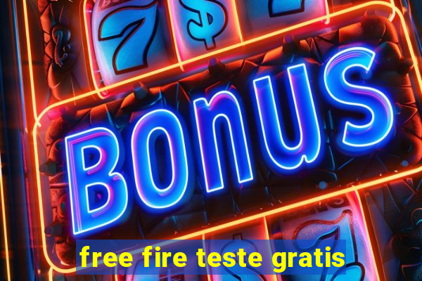 free fire teste gratis